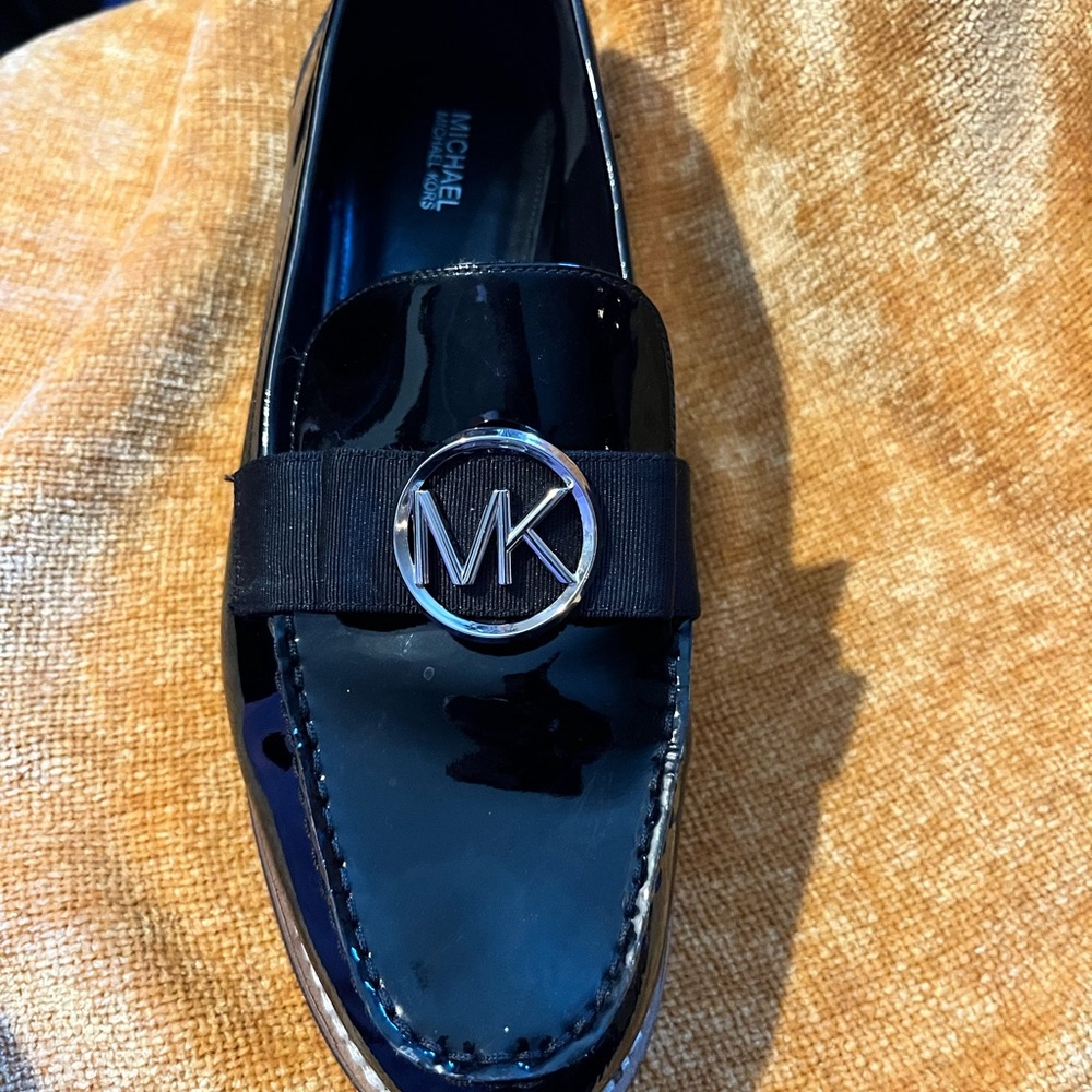 Michael Kors Black Classic Loafers